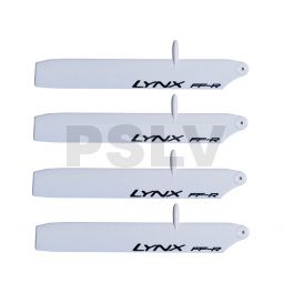 LXT1208-SP   Lynx Main Blade 120 mm Bullet Pro White 2 sets Trex150  